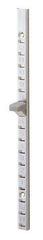 Sugatsune - Satin Stainless Steel Coated, Shelf Standard Bracket - 71-5/8" Long, 15mm Wide - Caliber Tooling