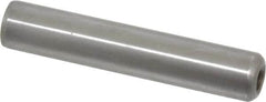 Gibraltar - 3/8" Diam x 2" Pin Length C-1215 Case Hardened Steel Pull Out Dowel Pin - 1 Beveled & 1 Threaded End - Caliber Tooling