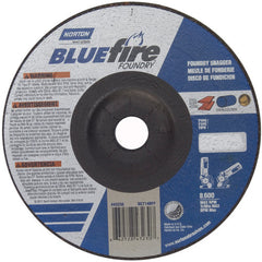 7″ × 1/4″ × 7/8″ BlueFire Non-Woven Depressed Center Wheel Type 27 Zirconia Alumina / Aluminum Oxide - Caliber Tooling