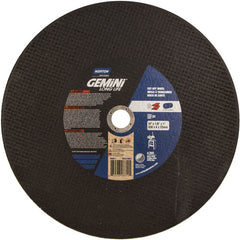 14″ × 1/8″ × 1″ Gemini Stationary Saw Cut-Off Wheel Aluminum Oxide - Caliber Tooling