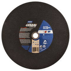 14 × 3/32 × 1″ Gemini Long Life Chop Saw Cut-Off Wheel A 36 P Type 01/41 - Caliber Tooling