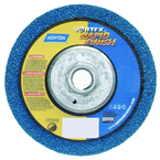 4-1/2 x 5/8-11" - Medium Grit - Aluminum Oxide - Bear-Tex Unified Non-Woven Wheel - Caliber Tooling