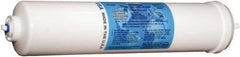 Aquaverve - 2-1/2" OD, 1µ, Mesh Multifilament Polyester Universal Drinking Water Carbon Block Cartridge Filter - 12" Long, Reduces Chlorine, Tastes, Odors, VOCs & Cysts - Caliber Tooling