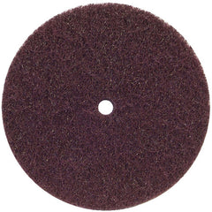 6 × 1/2″ Bear-Tex High Strength Non-Woven Arbor Hole Disc Aluminum Oxide Medium Grit - Caliber Tooling