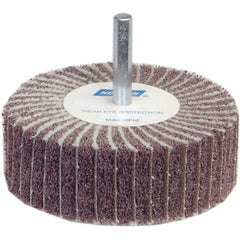 2″ × 1″ × 1/4″ Interleaf Non-Woven Flap Wheel 60 Grit Aluminum Oxide - Caliber Tooling