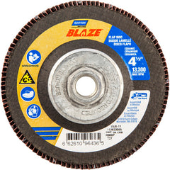 ‎4-1/2″ × 1/4″ × 5/8″-11 SG Blaze R980P Flap Disc Type 27 Flat 80 Grit - Caliber Tooling