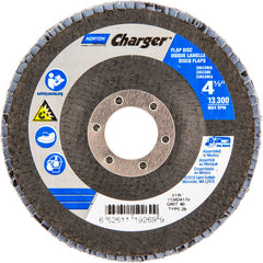 ‎4-1/2″ × 1/4″ × 7/8″ Charger R822 Flap Disc Type 29 Conical 40 Grit - Caliber Tooling