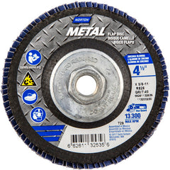 ‎4-1/2″ × 5/8″-11 40 Grit Type 29 Flap Disc - Caliber Tooling