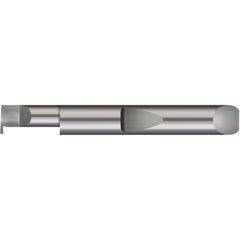 Grooving Tool: Retaining Ring Solid Carbide, 3/8″ Shank Dia, 0.062″ Groove Width