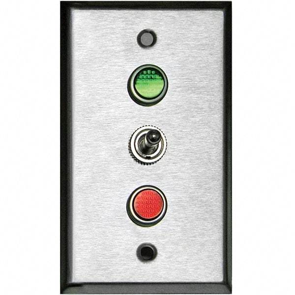 TAPCO - Galvanized Traffic Sign Light Switch - Silver - Caliber Tooling