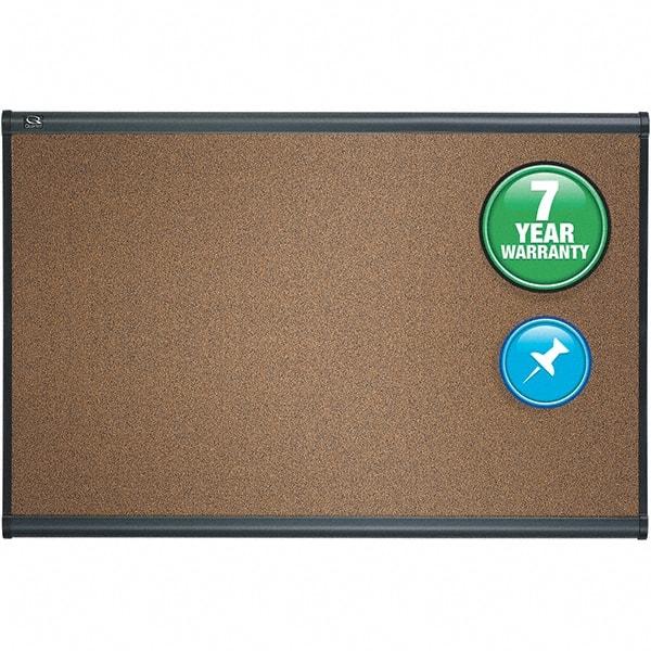 Quartet - 24" High x 36" Wide Cubicle Magnetic - Cork, Includes Mounting Kit - Caliber Tooling