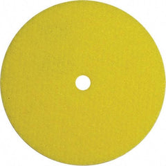 WALTER Surface Technologies - 4-1/2" Diam x 1/8" Thick Unmounted Buffing Wheel - 1 Ply, 3/8" Arbor Hole, Medium Density - Caliber Tooling