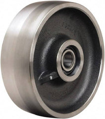 Hamilton - 10 Inch Diameter x 3 Inch Wide, Forged Steel Caster Wheel - 16,000 Lb. Capacity, 3-1/4 Inch Hub Length, 3/4 Inch Axle Diameter, Precision Ball Bearing - Caliber Tooling