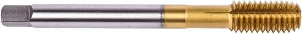 Union Butterfield - 3/4-16 UNF 2B Modified Bottoming Thread Forming Tap - Powdered Metal High Speed Steel, TiN Finish, 4.331" OAL, 0.984" Thread Length, Right Hand Thread, Series 1681AP - Caliber Tooling