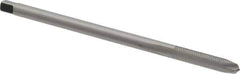 Union Butterfield - #10-32 UNF 2 Flute H3 Bright Finish High Speed Steel Spiral Point Extension Tap - Plug Chamfer, 4" OAL, 7/8" Thread Length, 3B Class of Fit, Series 1534NE - Exact Industrial Supply