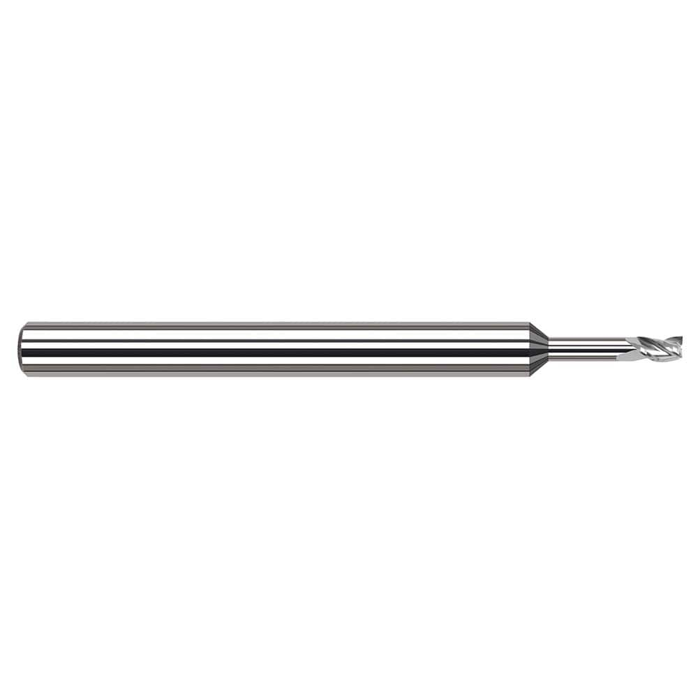 Harvey Tool - Square End Mills Mill Diameter (Decimal Inch): 0.0100 Length of Cut (Inch): 1/64 - Caliber Tooling