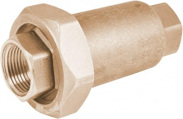 Legend Valve - 3/4 Thread, 150 psi WOG Rating, Brass Dual Check Backflow Preventer Valve - Lead-Free, Certified to A.S.S.E. 1024, Use with Residential/Commercial Water Systems - Caliber Tooling