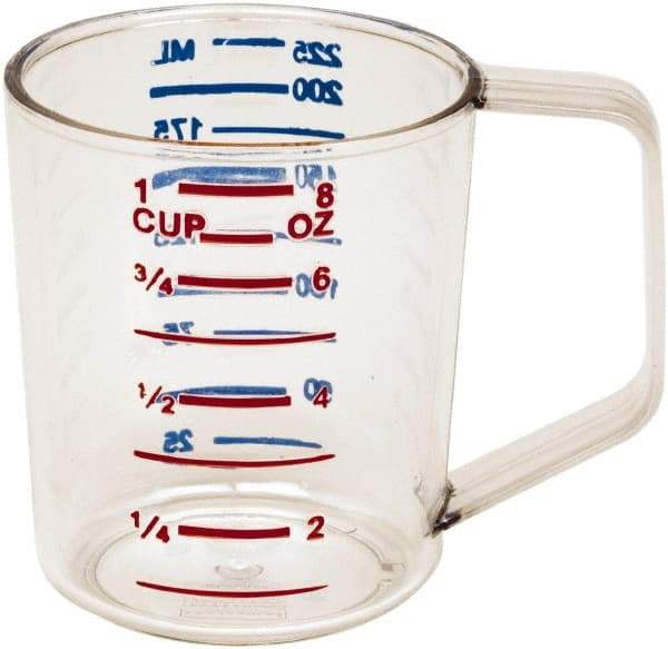 Rubbermaid - 0.25 Quart Polycarbonate Measuring Cup - 25 ml Graduation - Caliber Tooling