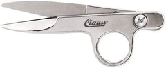 Clauss - 1" Length of Cut, Straight Pattern Thread Snip - 4-1/2" OAL - Caliber Tooling