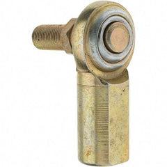 Value Collection - Female Spherical Rod End with Stud - 3/8-24, Steel with Steel Raceway - Caliber Tooling