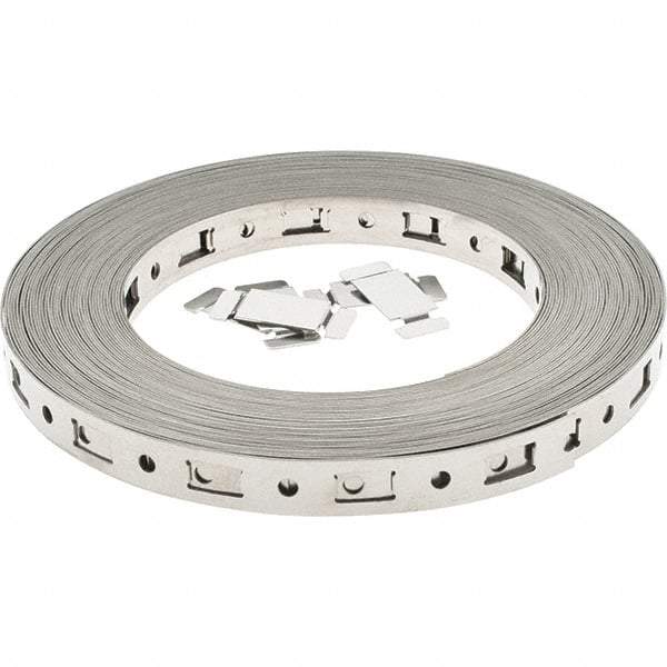 Value Collection - Hose Clamp Kits Contents: 50 Feet of Banding, 5 Splices - Caliber Tooling