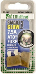 Value Collection - 7.5 Amp, Automotive Fuse - Brown, Littlefuse ATO07 - Caliber Tooling