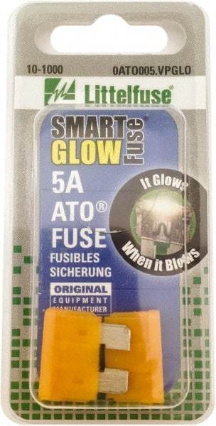 Value Collection - 5 Amp, Automotive Fuse - Tan, Littlefuse ATO005 - Caliber Tooling