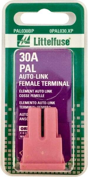 Value Collection - 30 Amp, Automotive Fuse - Pink, Littlefuse PAL030 - Caliber Tooling