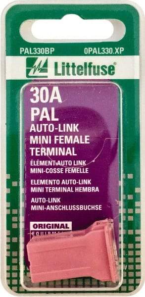 Value Collection - 30 Amp, Automotive Fuse - Pink, Littlefuse PAL330 - Caliber Tooling