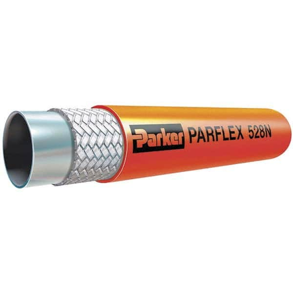 Parker - 1/2" ID x 0.81" OD, Thermoplastic Tube - 3500 psi, Orange, 50' Long, -40 to 212°F - Caliber Tooling