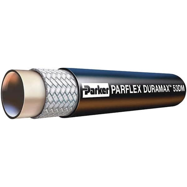 Parker - 1/2" ID x 0.89" OD, Thermoplastic Tube - 3000 psi, Black, 250' Long - Caliber Tooling