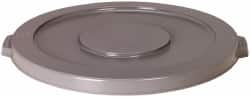 PRO-SOURCE - Round Lid for Use with 10 Gal Round Trash Cans - Gray, Plastic, For Huskee Trash Cans - Caliber Tooling