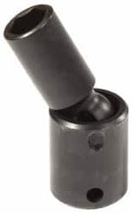 Proto - 3/8" Drive 12mm Deep Universal Impact Socket - 6 Points, 2-19/32" OAL - Caliber Tooling