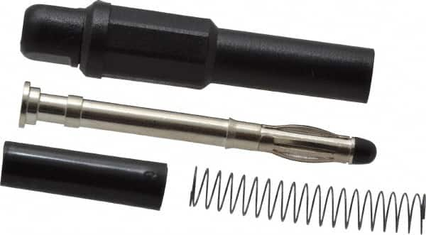 Pomona - Black Electrical Test Equipment Banana Plug - Caliber Tooling