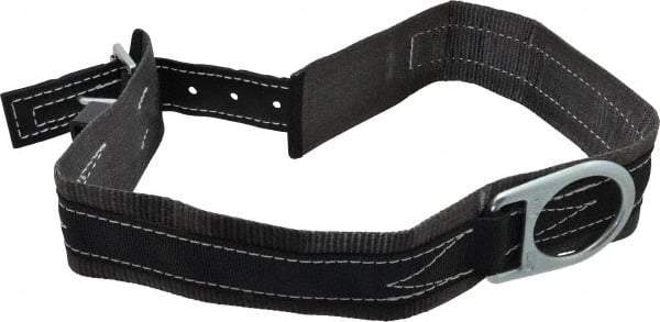 Miller - Size M, 35 to 43 Inch Waist, 3 Inch Wide, Single D Ring Style Body Belt - Nylon Webbing, Include Comfort Pad, Tongue Buckle Connection - Caliber Tooling