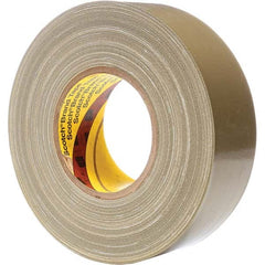 3M - 54.8m x 48mm x 11.7 mil Olive Green Polyethylene Cloth Duct Tape - Caliber Tooling