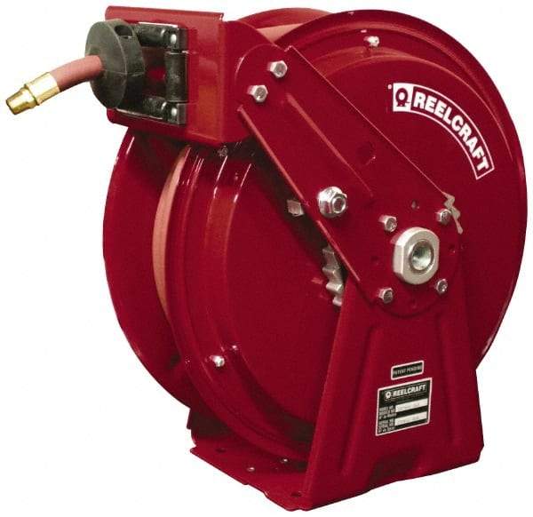 Reelcraft - 50' Spring Retractable Hose Reel - 4,800 psi, Hose Included - Caliber Tooling