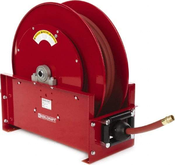 Reelcraft - 50' Spring Retractable Hose Reel - 250 psi, Hose Included - Caliber Tooling