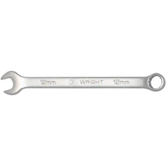 Wright Tool & Forge - Combination Wrenches; Type: Combination Wrench ; Tool Type: Metric ; Size (mm): 6 ; Number of Points: 12 ; Finish/Coating: Satin Finish ; Material: Alloy Steel - Exact Industrial Supply