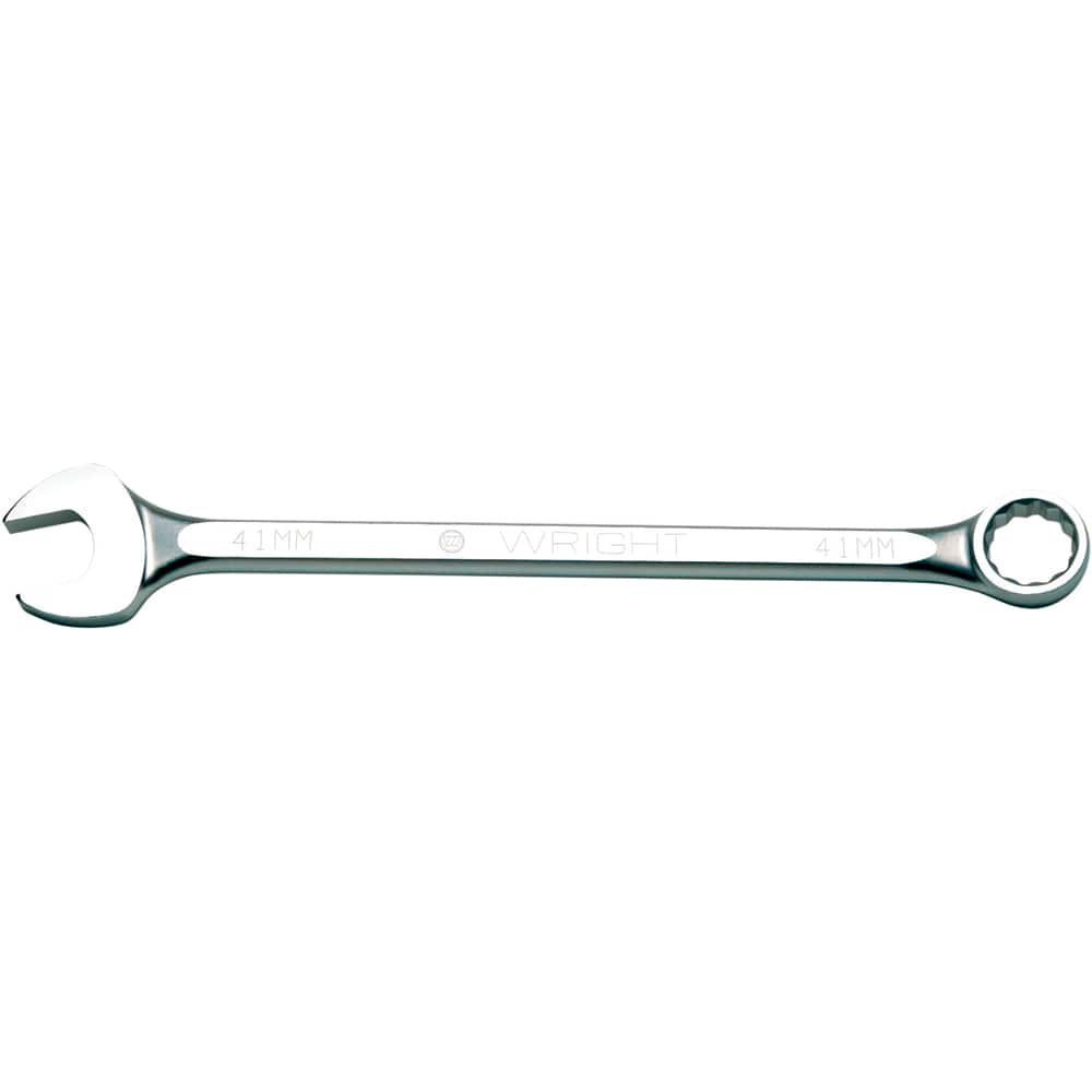 Wright Tool & Forge - Combination Wrenches; Type: Combination Wrench ; Tool Type: Metric ; Size (mm): 55 ; Number of Points: 12 ; Finish/Coating: Satin Finish ; Material: Alloy Steel - Exact Industrial Supply