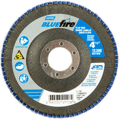 ‎4-1/2 × 7/8″ BlueFire Fiberglass Conical Flap Disc Type 29 P60 Grit R884V1 Zirconia Alumina - Caliber Tooling