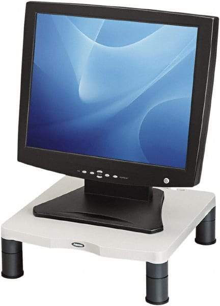 FELLOWES - Platinum & Graphite Monitor Riser - Use with 21" Monitors - Caliber Tooling