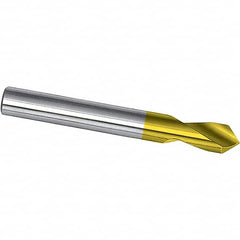 Magafor - 5/8" Body Diam, 90°, 4-1/2" OAL, Cobalt Spotting Drill - Caliber Tooling