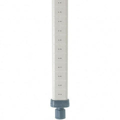 Metro - 74" High, Open Shelving Post - Polymer, Use with Metro Max I Shelving - Caliber Tooling