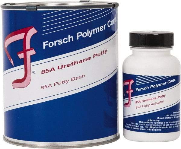 Forsch Polymer Corp - 1 Lb Kit Gray Urethane Putty - 20 min Tack Free Dry Time, 48 hr Full Cure Time, Series URS 5685 - Caliber Tooling