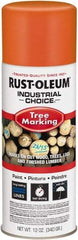 Rust-Oleum - 12 fl oz Fluorescent Orange Marking Paint - 300' Coverage, Modified Alkyd Formula, >500 gL VOC - Caliber Tooling