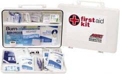 Medique - 200 Piece, 50 Person, Industrial First Aid Kit - 13-3/4" Wide x 9-1/2" Deep x 3" High, Plastic Case - Caliber Tooling