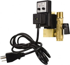 PRO-SOURCE - 3/8" Inlet, Electronic Condensate Drain Valve - 3/8" NPT Outlet, 1.5 to 300 psi - Caliber Tooling