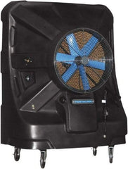 PortaCool - 24" Blade, 55 Gal Capacity, 0.7 hp, 9,000 CFM Evaporative Cooler - 9 Amp Rating, 110 Volts, Infinitely Variable Speed - Caliber Tooling