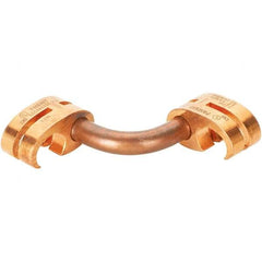 Panduit - 2 AWG Compatible Grounding Clamp - Copper Alloy, 1" OAL - Caliber Tooling